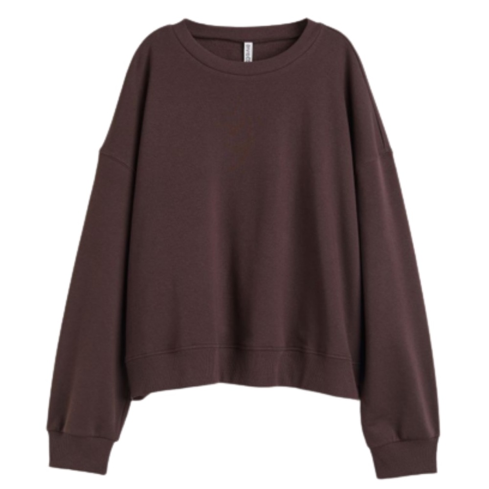 h&m brown sweatshirt